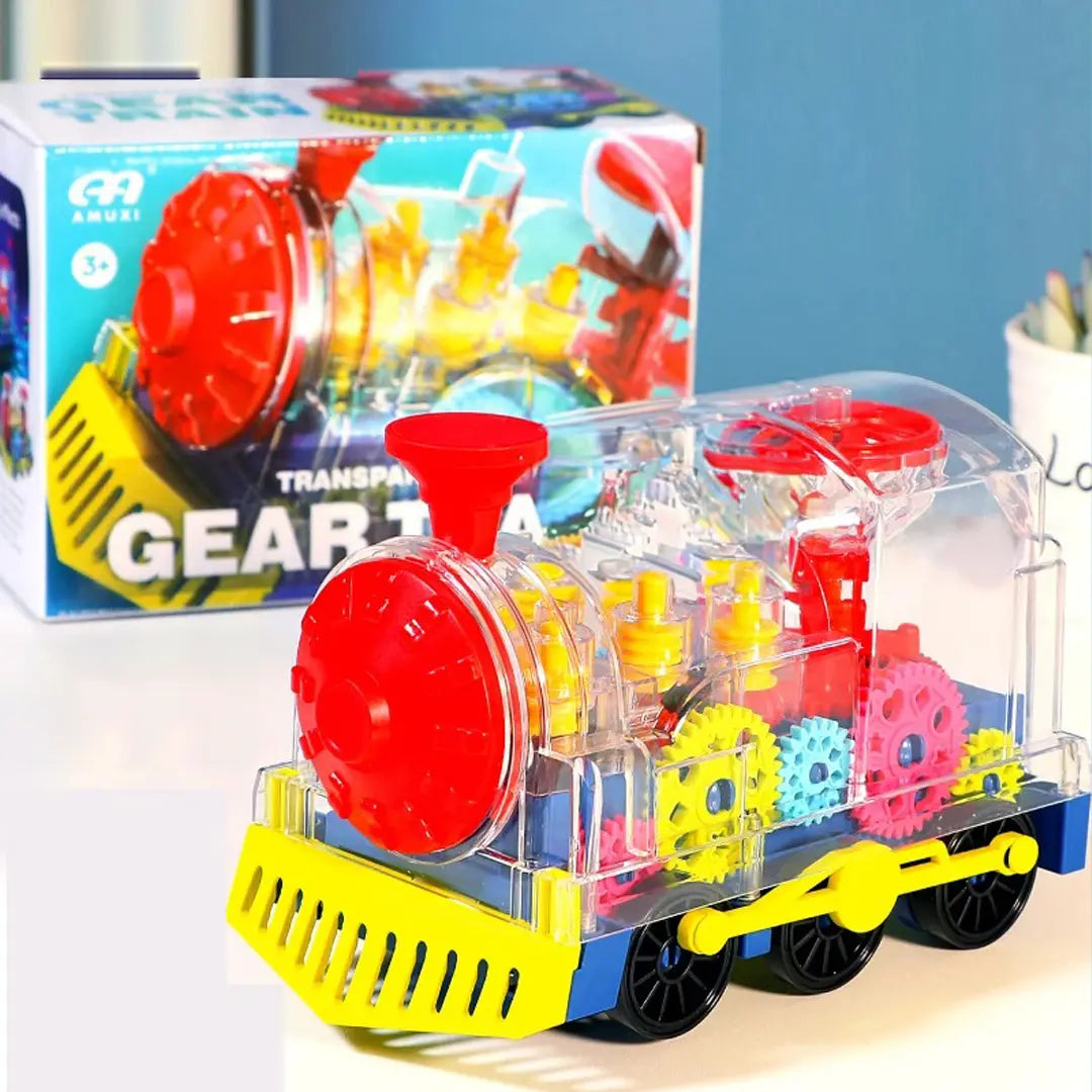 Smarty Tracks - Transparent Gear Train Toy