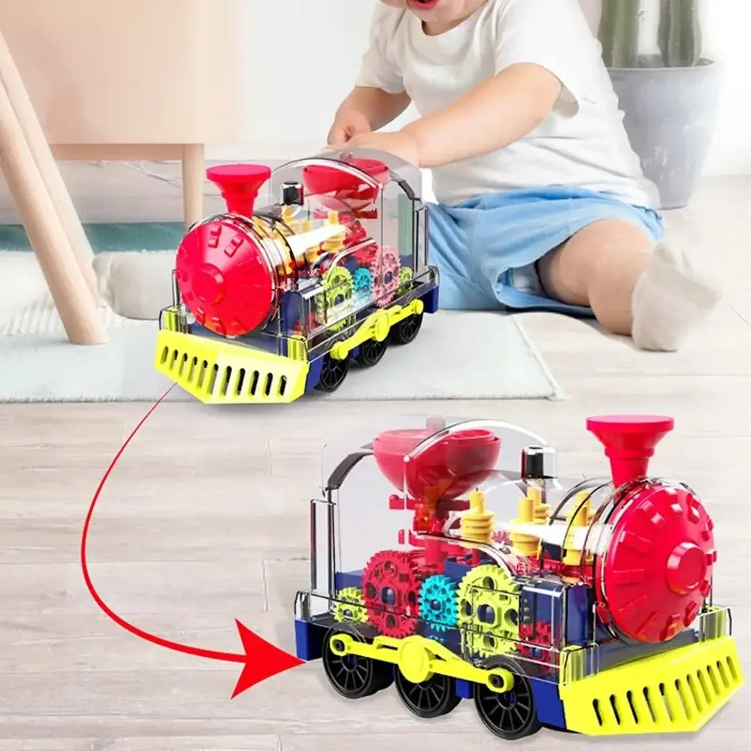 Smarty Tracks - Transparent Gear Train Toy