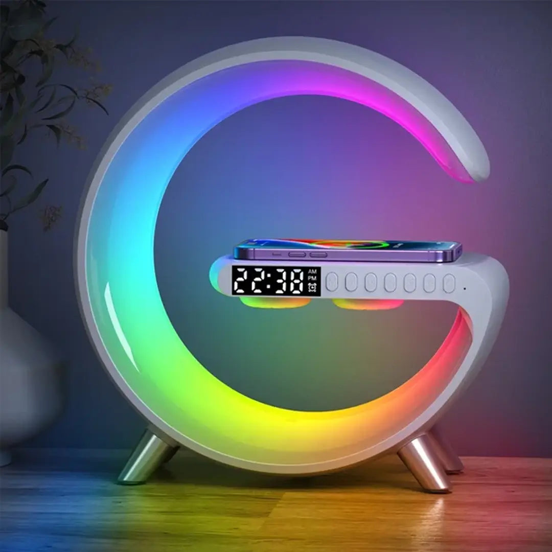 REMedy Clock - Sleep Aid Alarm Clock with Wireless Phone Charger